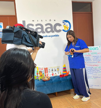 Prensa de Misión Isaac, foto 3